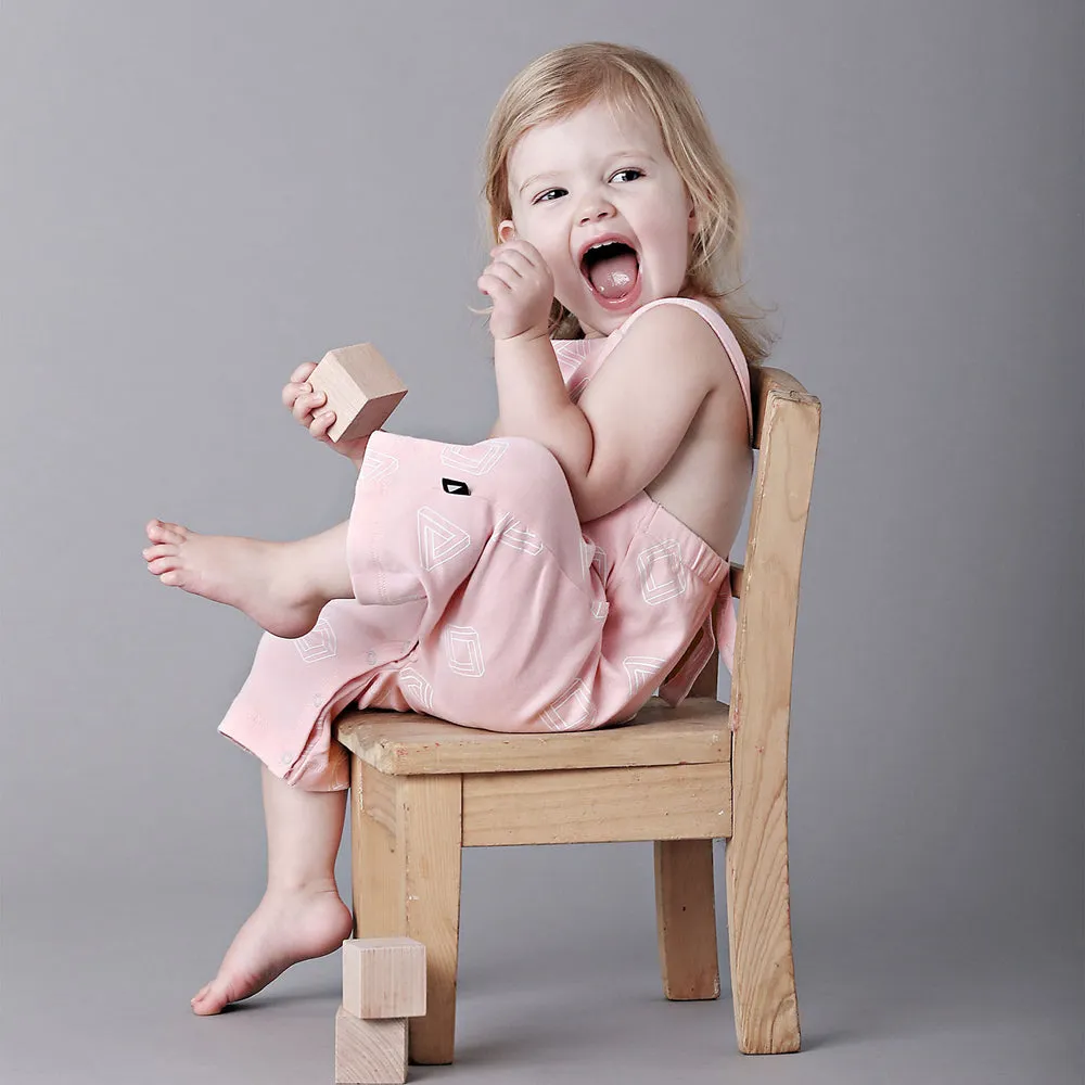 Anarkid Pink 3D Contrast Overalls