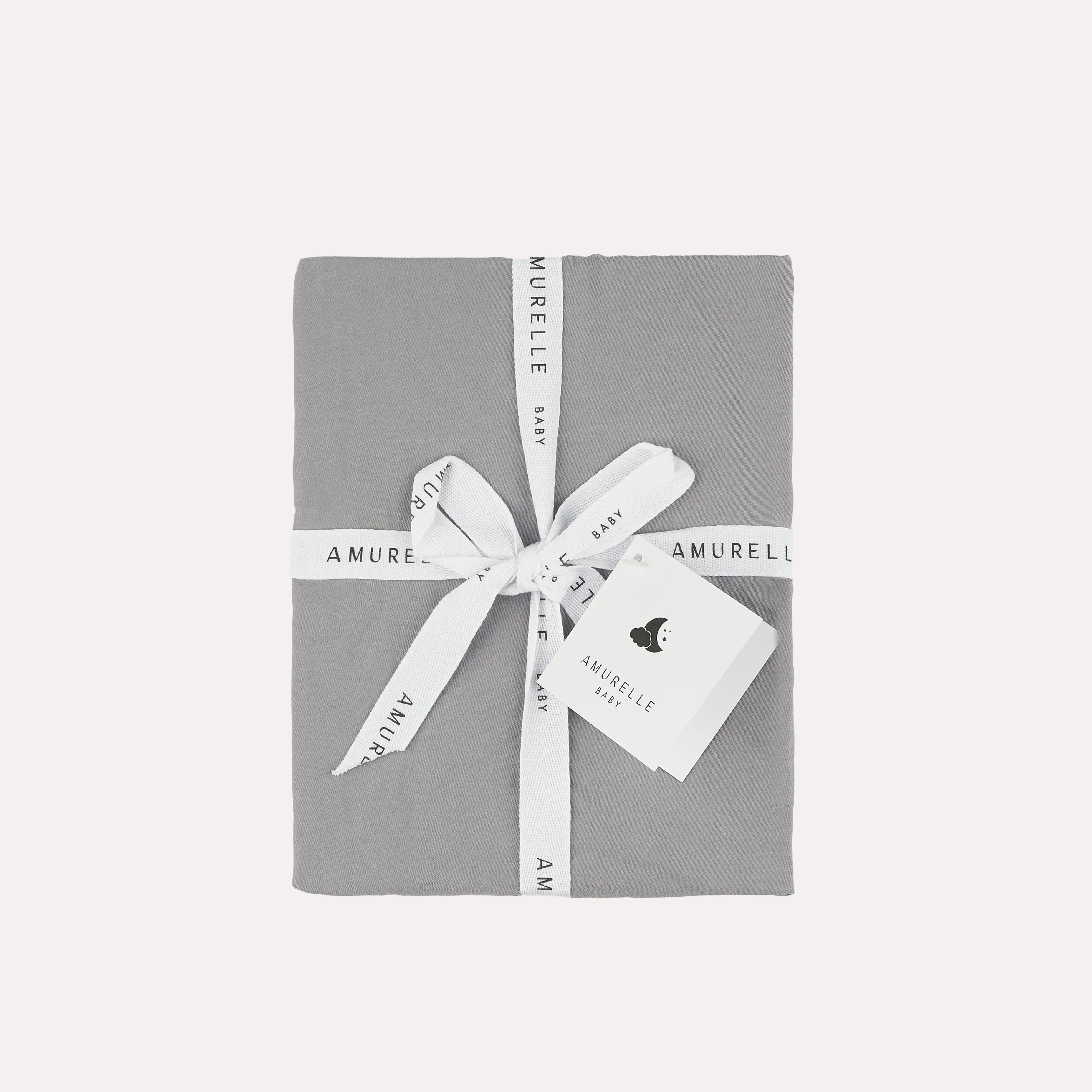 Hero Cotton Single Cot Sheet - Storm Grey