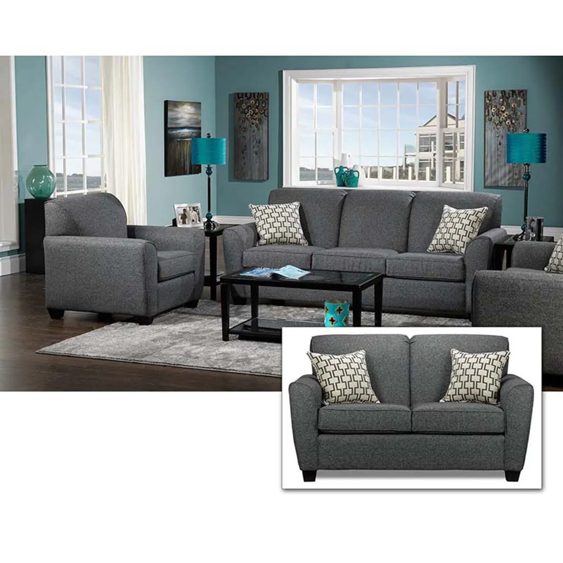 Holden 1 Seater Sofa for Living Room