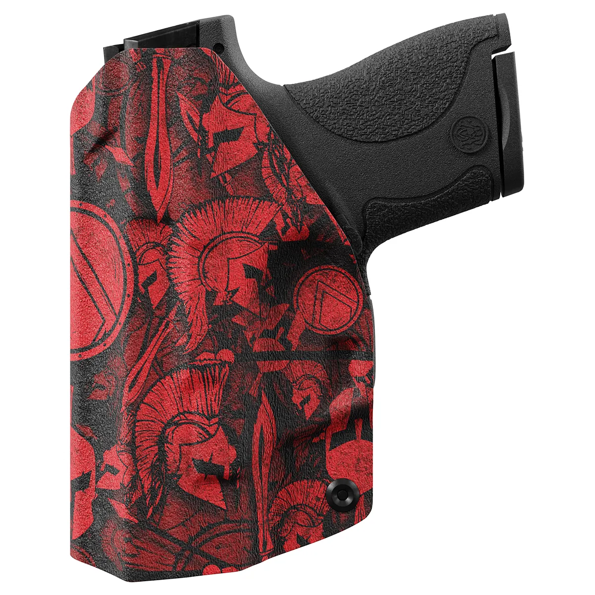 Red Spartan Camo Custom Printed Holster - IWB Kydex Holster